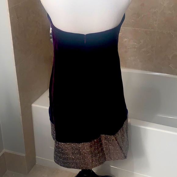 Badgley Mischka Strapless Cocktail Dress - Picture 4 of 14